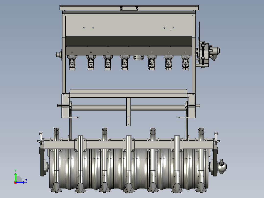 2BG-7-00-001整机装配左视图