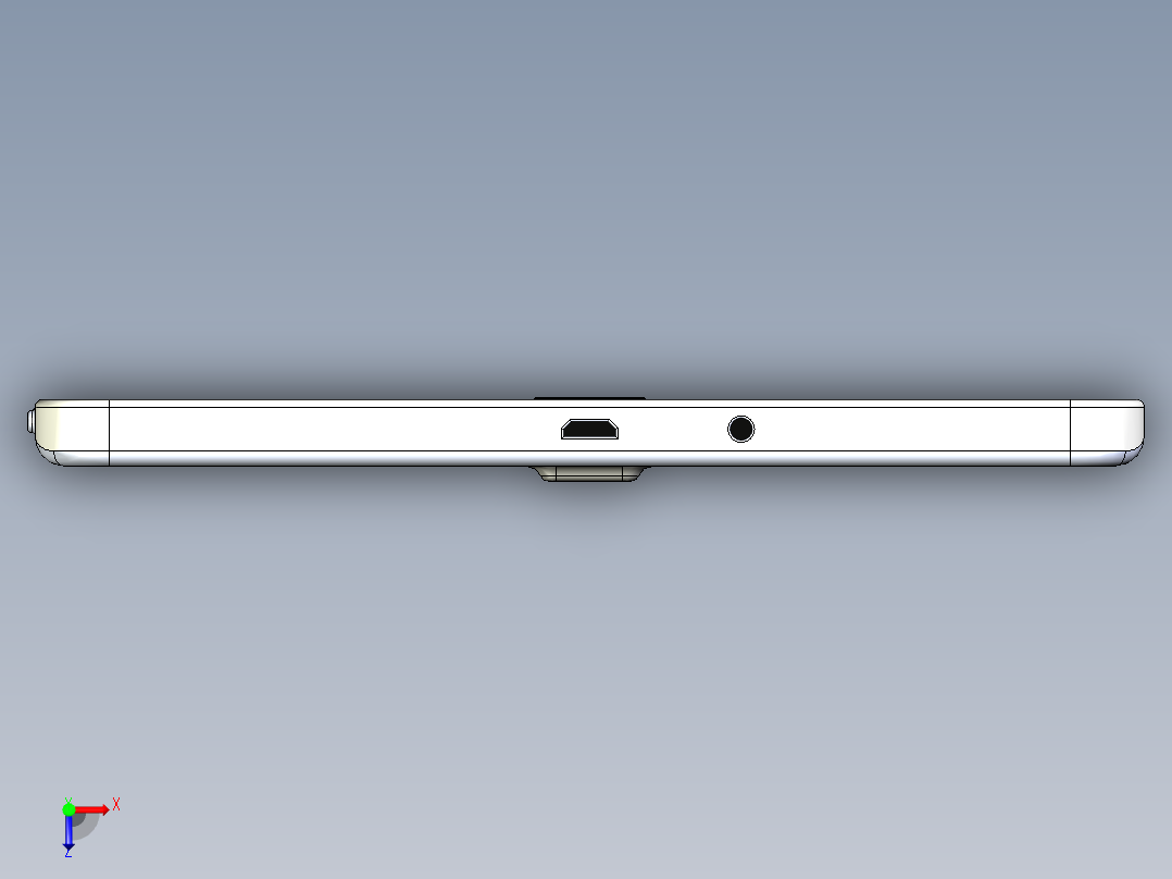 B2005257-三星 Galaxy Tab E 9.6  SM-T560平板电脑俯视图