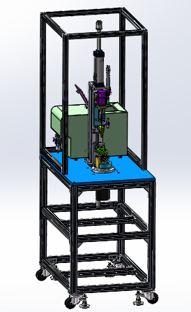 汽车水泵后盖自动打螺丝机