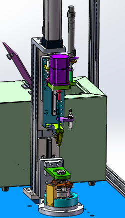 汽车水泵后盖自动打螺丝机