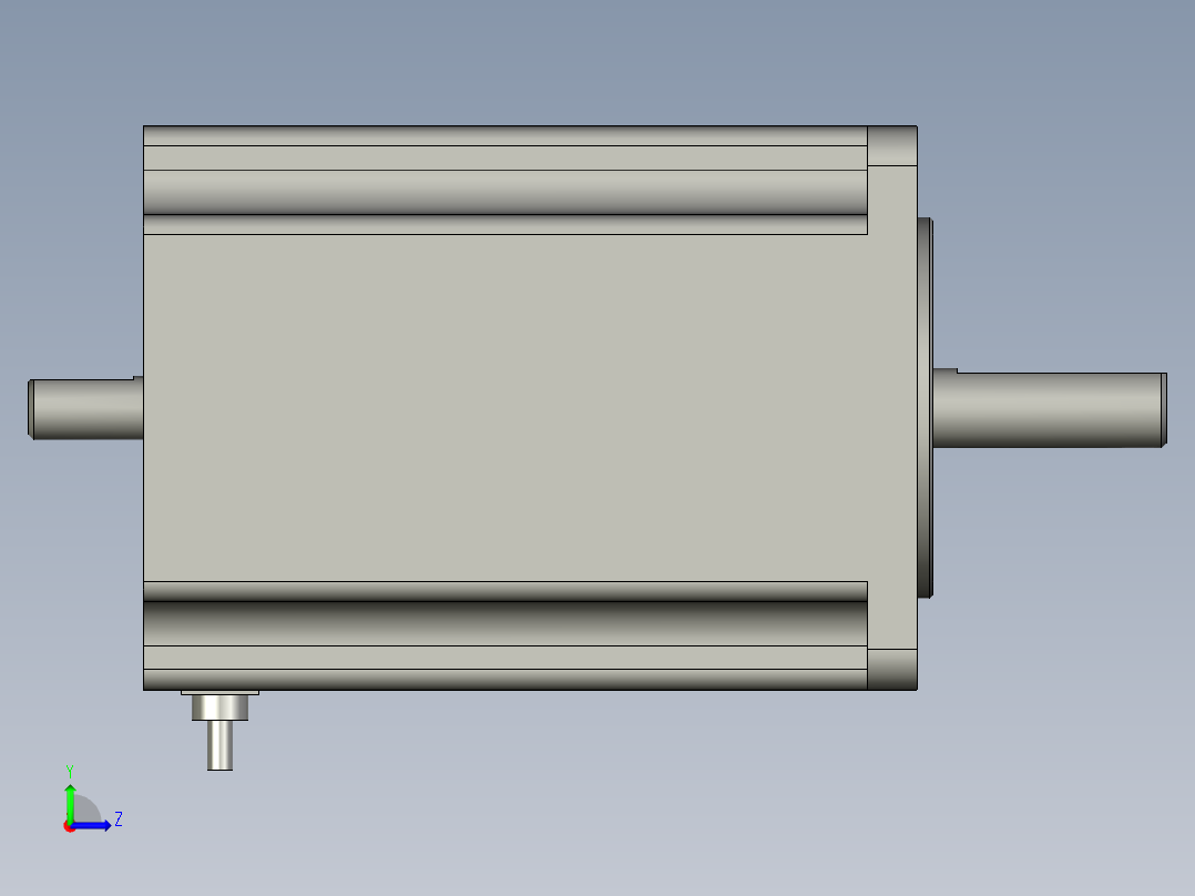 Y07-59D1-17156D左视图