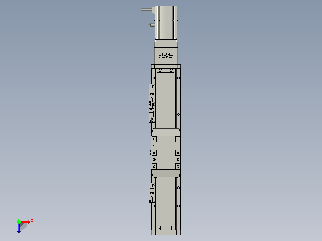 GTH8-250-BC-250俯视图
