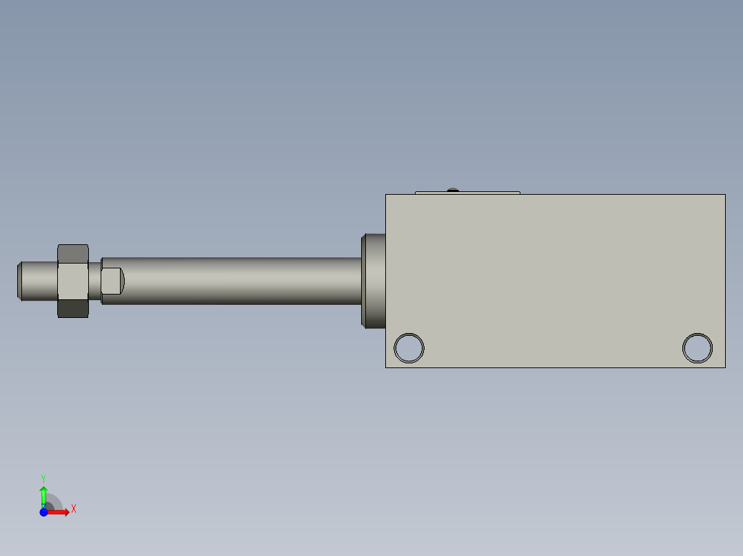 MU10X30SB(亚德客)前视图