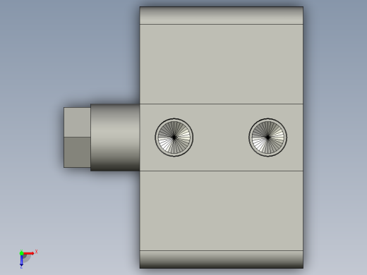气缸SMCCDQ2B100X10-内牙俯视缩略图