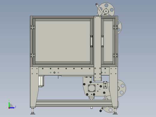 防拆防拆标签机的总成左视缩略图
