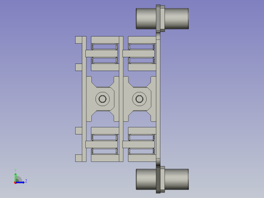 伸缩臂装配左视缩略图