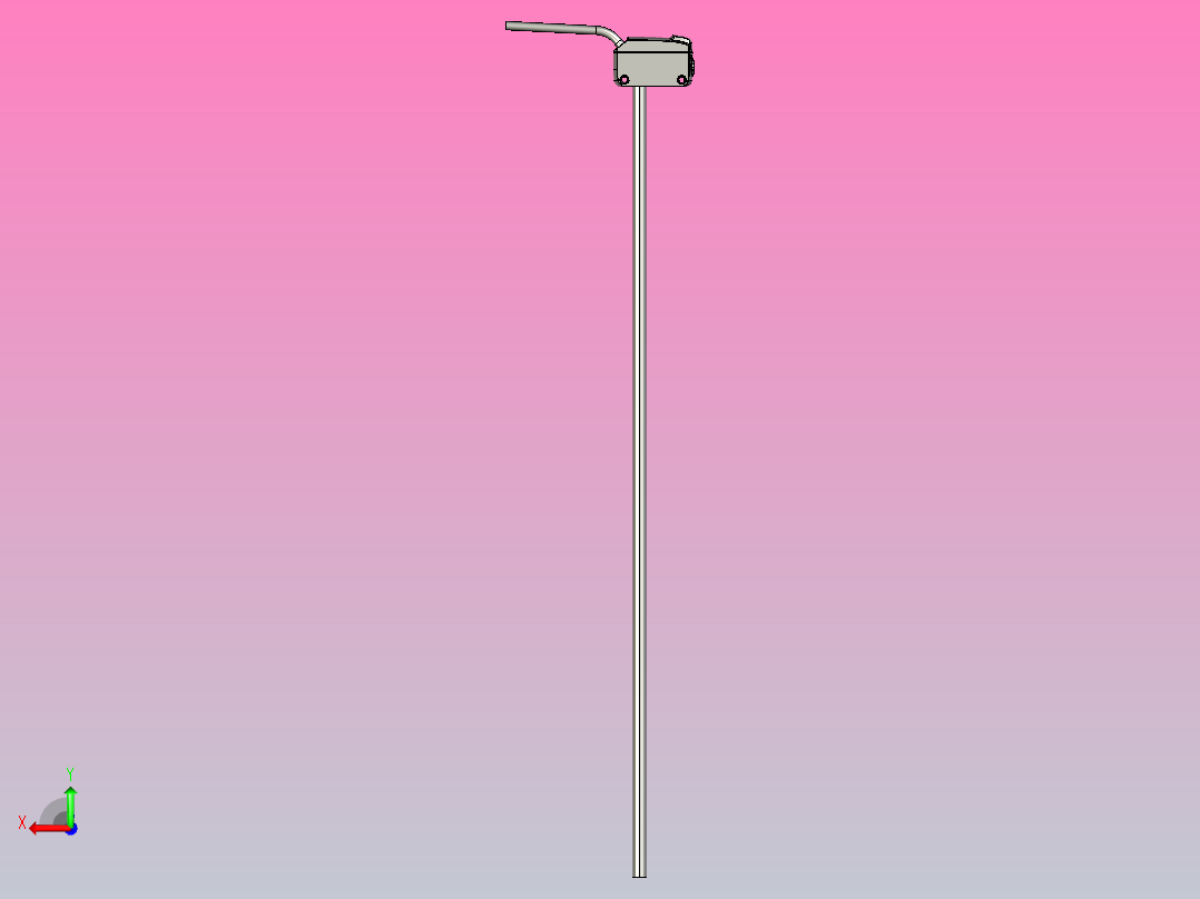 光电传感器WRX-40N后视图