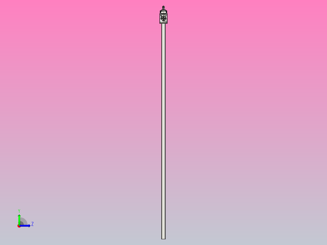 光电传感器WRX-40N左视图