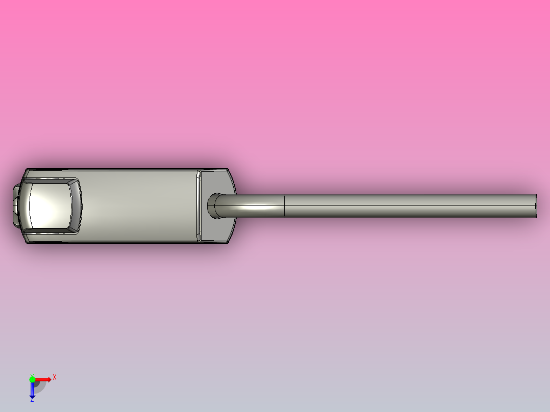 光电传感器WRX-40N俯视图