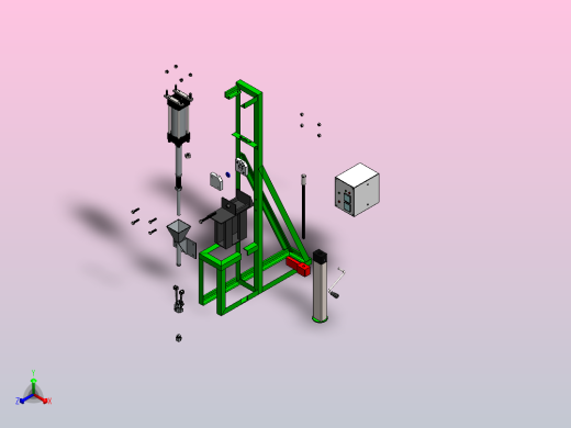 塑料射出成型机