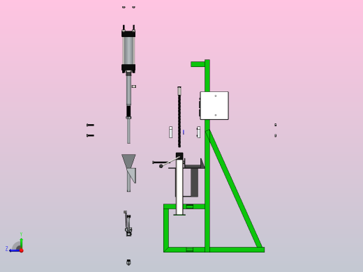 塑料射出成型机右视缩略图