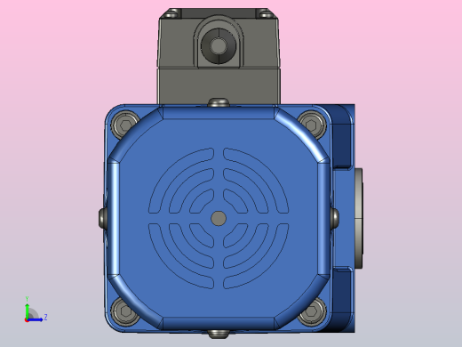 YF调速电磁制动电机40yf03-1800左视缩略图