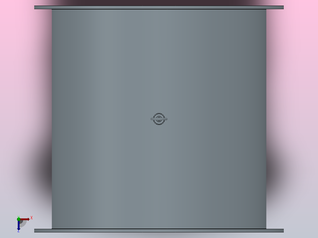 JAFF-Z机翼式轴流风机[JAFF-S-3.15Ⅰ-]俯视图