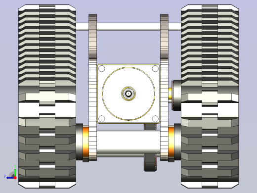 DTV Shredder全地形履带滑板车设计图右视缩略图