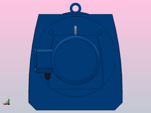 RF107R77法兰轴伸式组合型斜齿轮减速机RF107R77-Y3-4P-100-M1-0°-Φ350后视缩略图