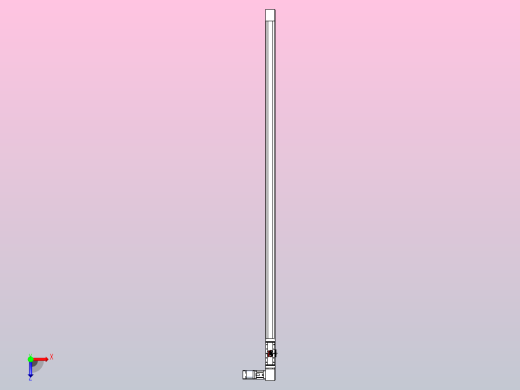 伺服电机集成皮带传动直线执行器TPA-OCB-60-140-L2150-DL-J60-N3俯视缩略图