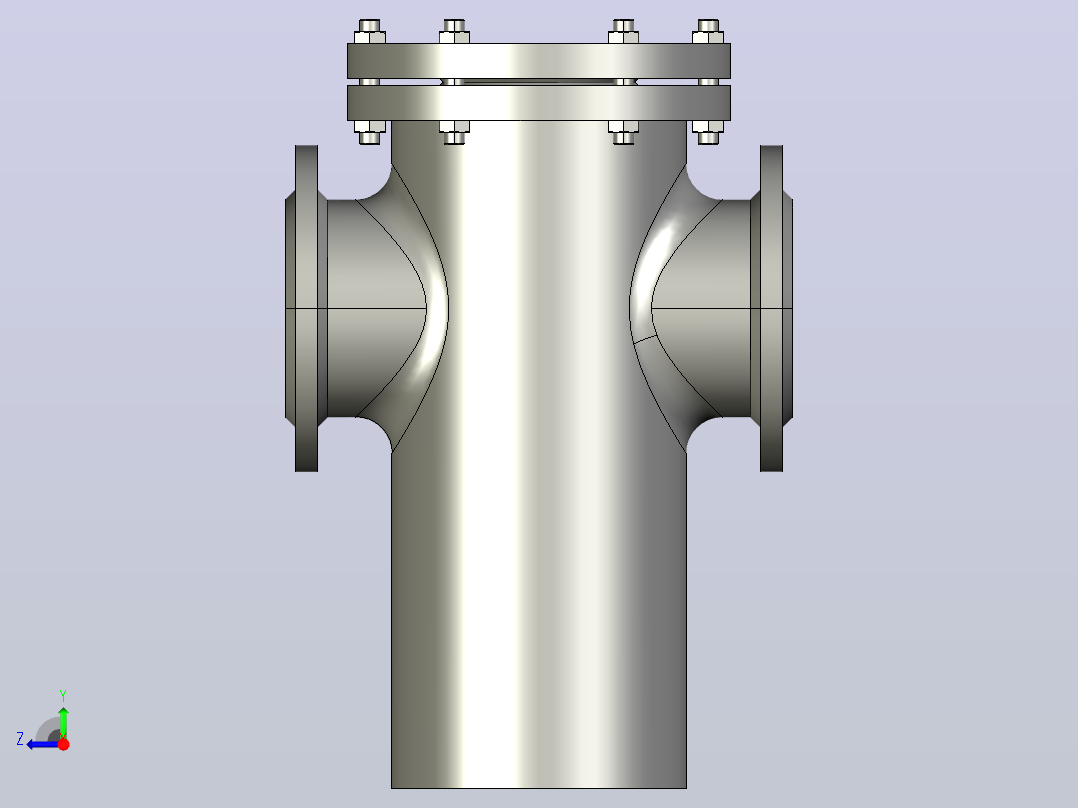 SD16C 篮式过滤器[200]右视图