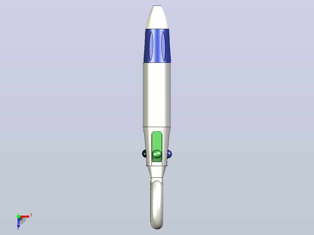 PLTW 2.2.6登山扣笔俯视图