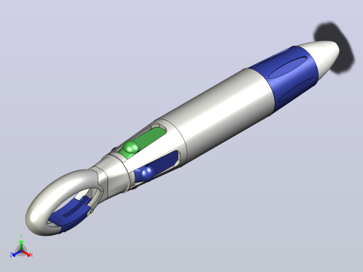 PLTW 2.2.6登山扣笔正等轴测缩略图