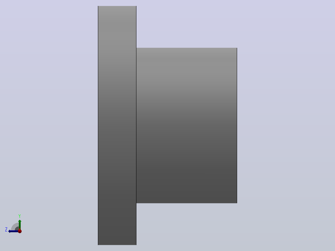 无挡圈双轴承L尺寸指定型轴承座组件_BDLDF-6805-2Z-40-A右视图