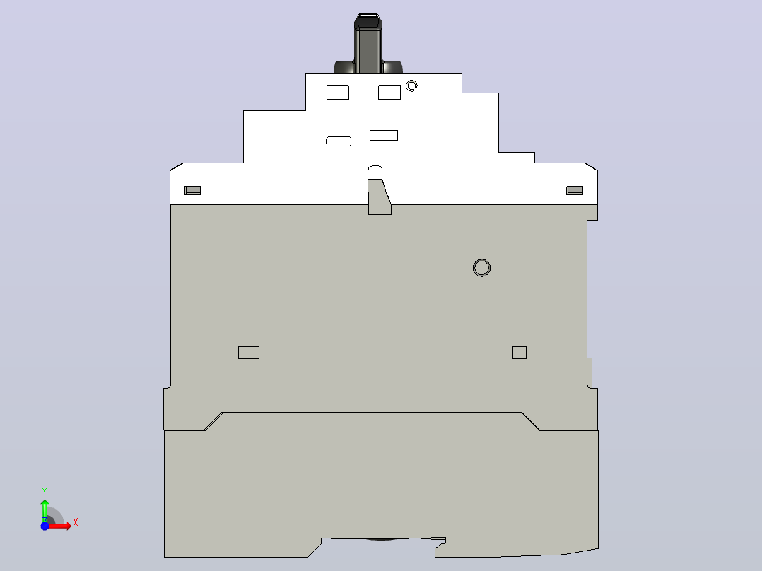 电机保护器MPW65 Weg前视图