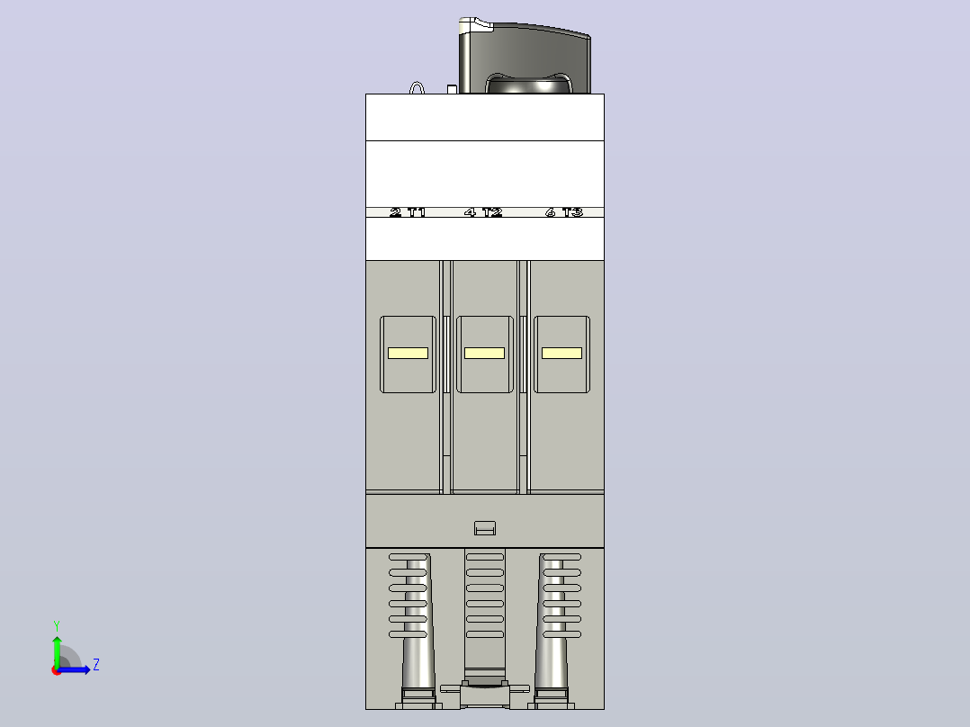 电机保护器MPW65 Weg左视图