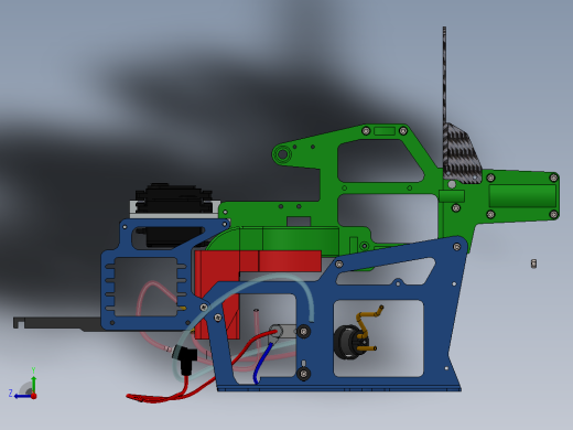 Agusta A-109 阿古斯塔 民用直升机 SolidWorks飞机右视缩略图