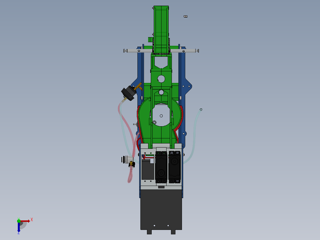 Agusta A-109 阿古斯塔 民用直升机 SolidWorks飞机俯视图