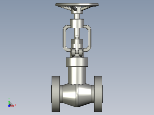 2500Lb-PN42.0 MPa[DN15]截止阀前视缩略图