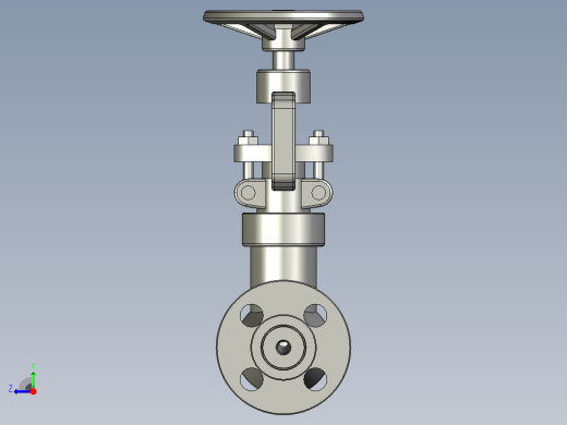 2500Lb-PN42.0 MPa[DN15]截止阀右视缩略图
