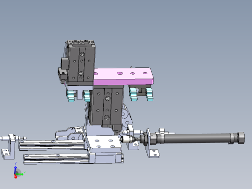 等距搬运压紧机构sw20可编辑