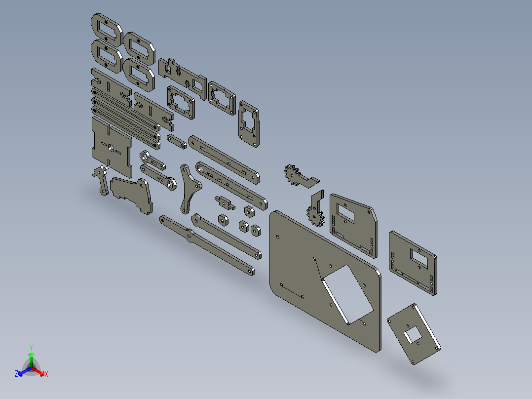 me-arm-0-4正等轴测图