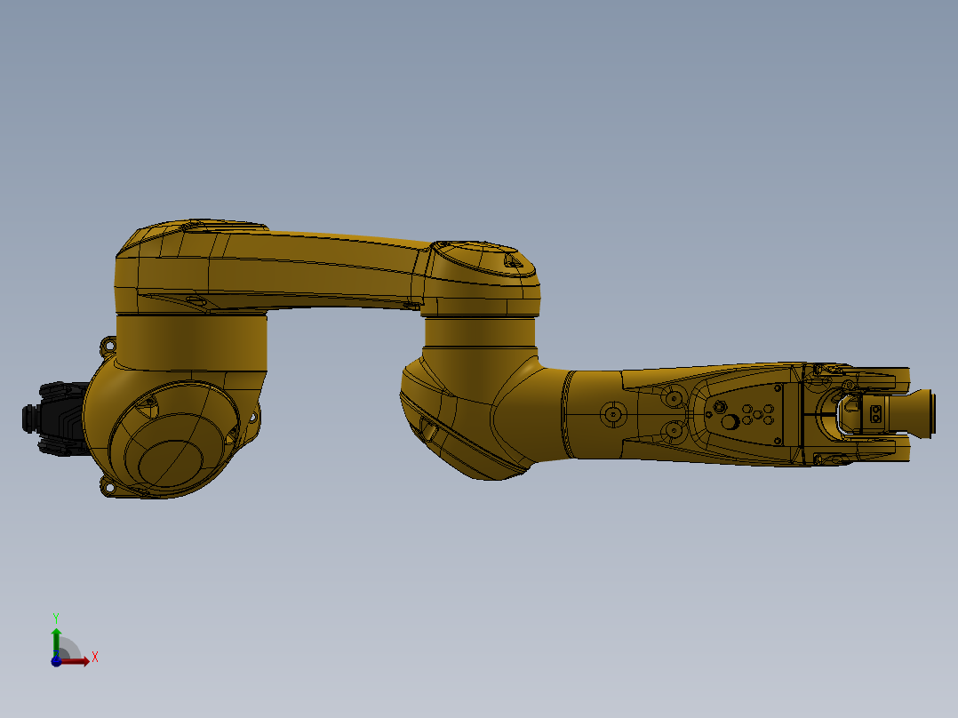 史陶比尔6-Axis Robotic Arm前视图