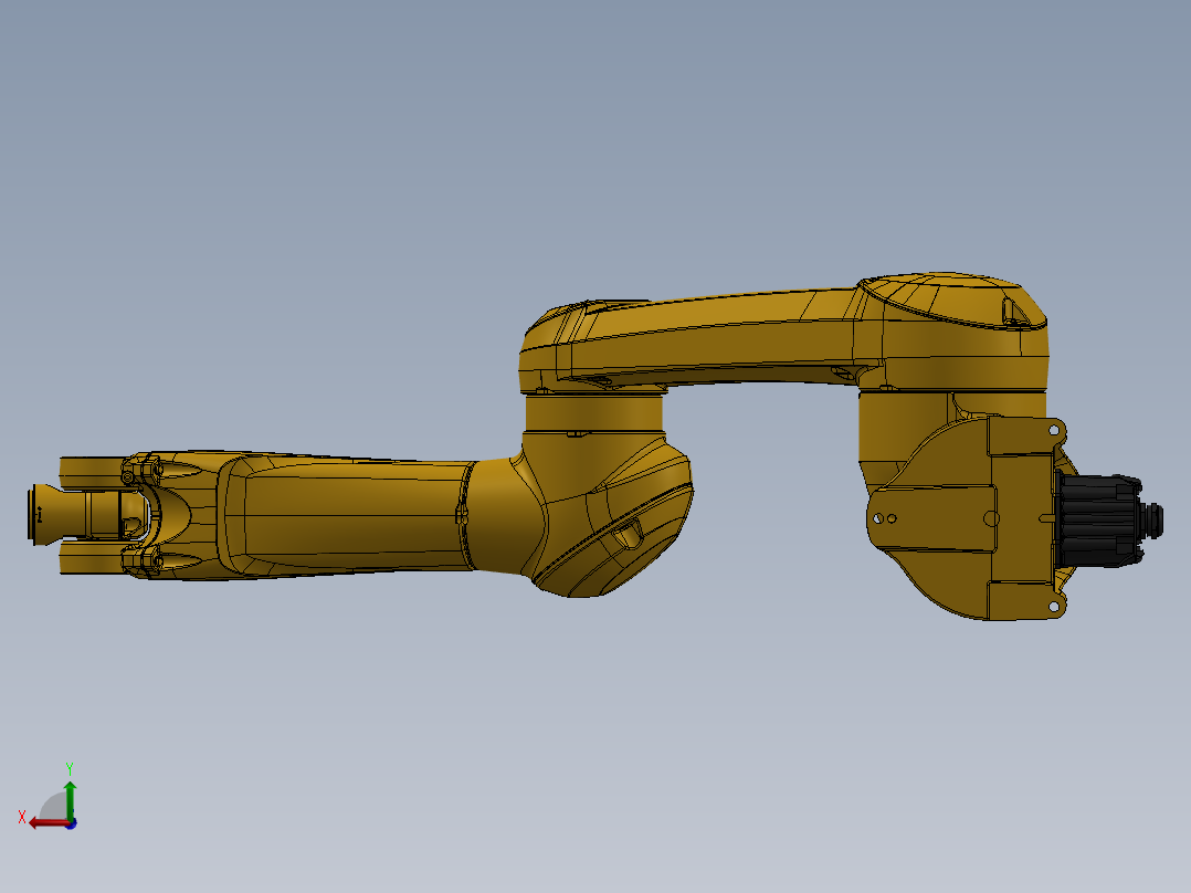 史陶比尔6-Axis Robotic Arm后视图