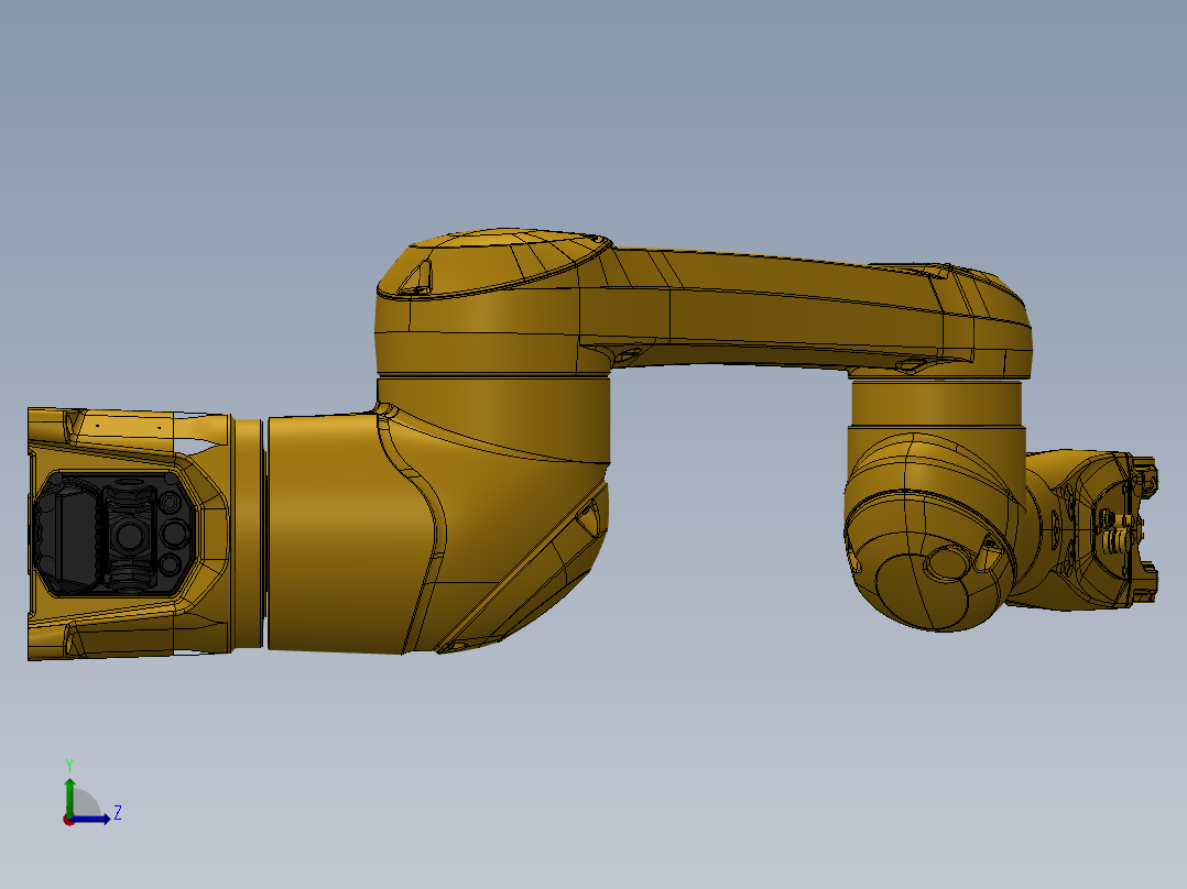 史陶比尔6-Axis Robotic Arm左视图