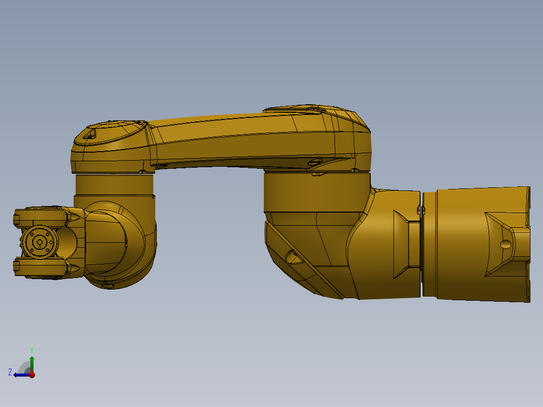 史陶比尔6-Axis Robotic Arm右视图