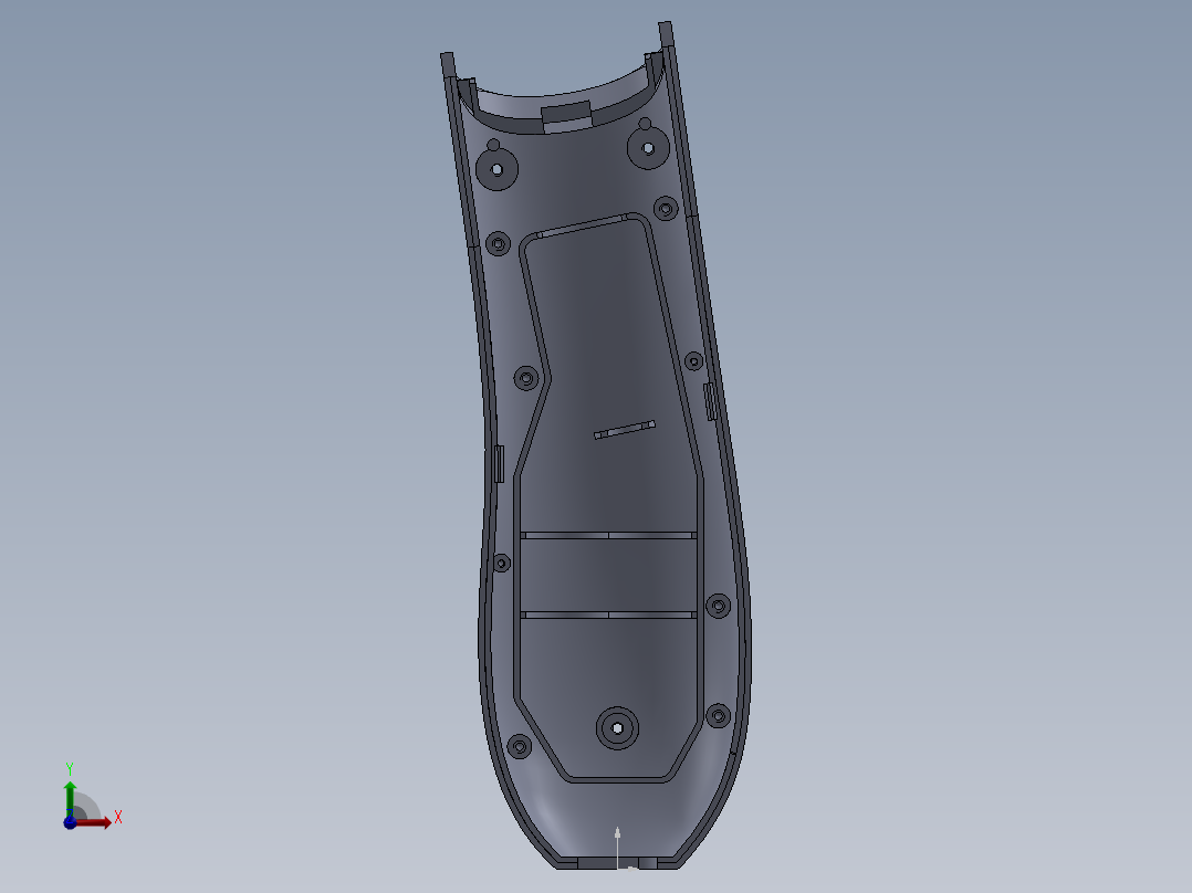 儿童理发器设计前视图
