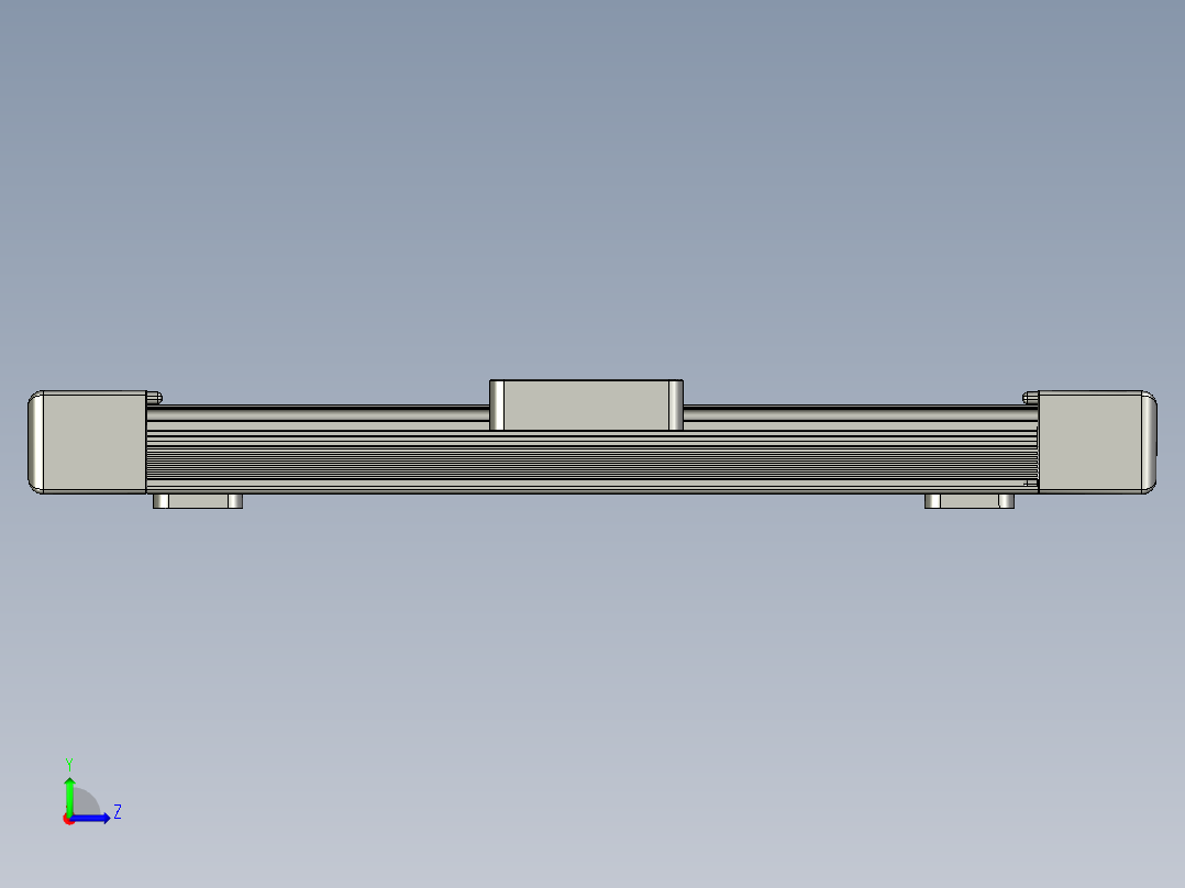 JD60C同步带模组左视图
