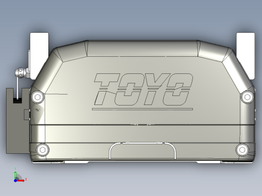 Toyo东佑达直线模组-ETH14-100-BC-400WB-ST前视缩略图