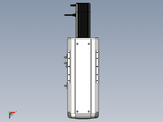 Toyo东佑达直线模组-ETH14-100-BC-400WB-ST俯视缩略图