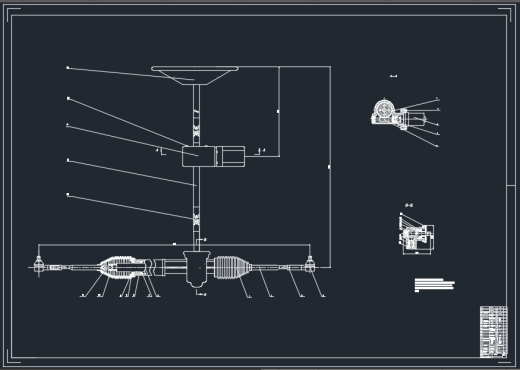 齿轮齿条转向器设计【说明书+CAD+CATIA】包含CAD图纸说明文档缩略图
