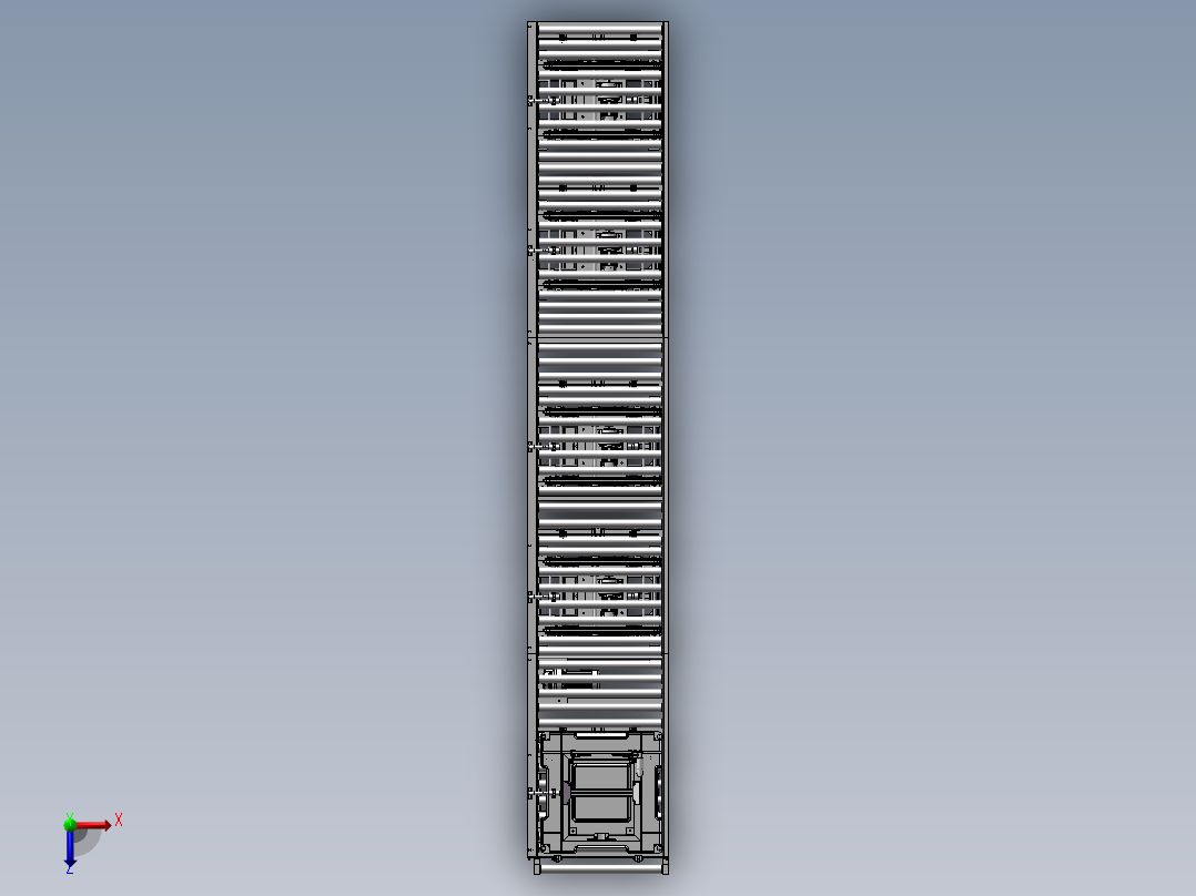 自动传送带俯视图