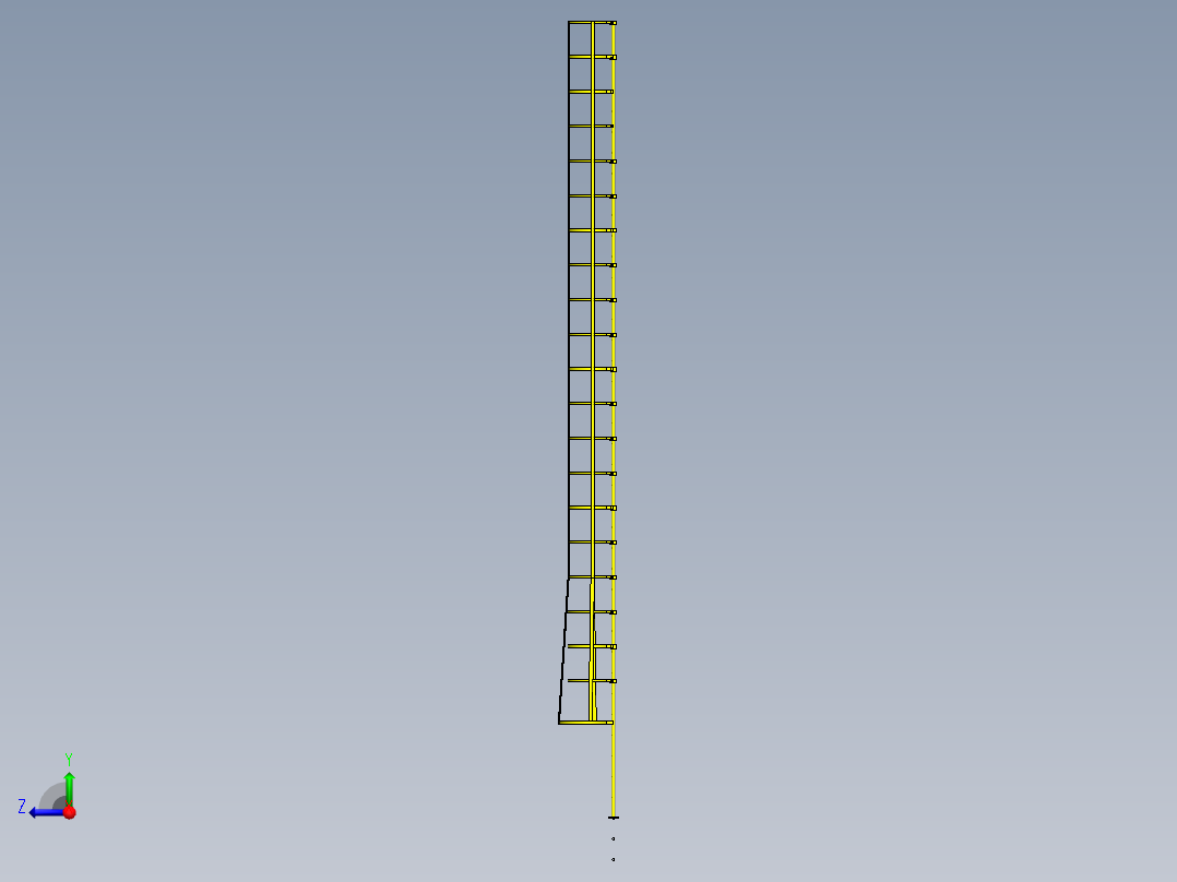 Cage Ladder-4 (2)右视图