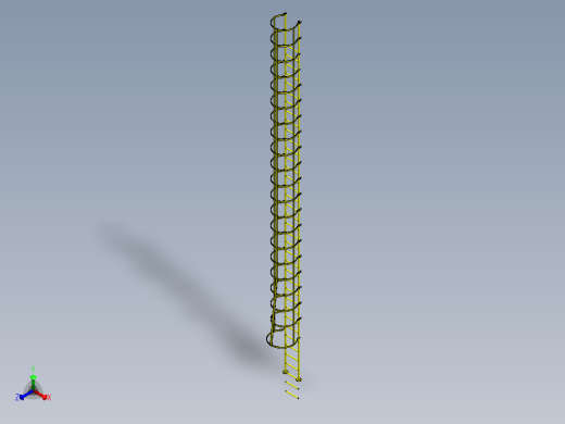 Cage Ladder-4 (2)正等轴测缩略图