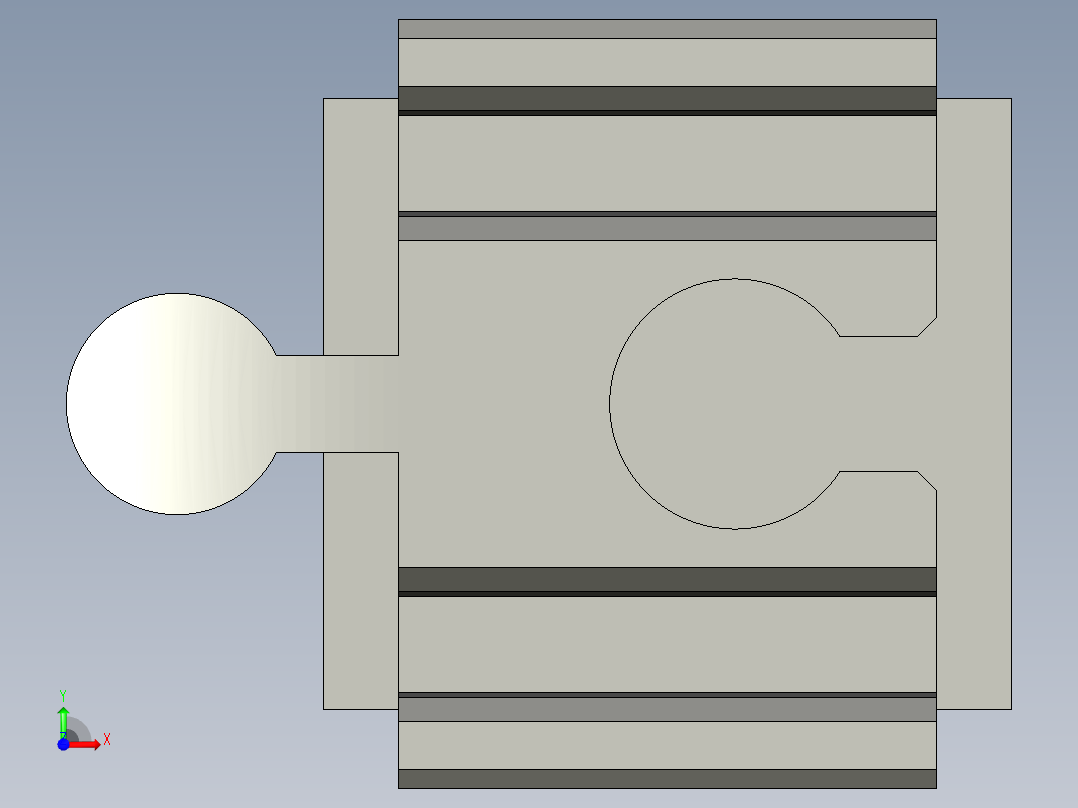 Brio 至 Duplo 转换器块前视图
