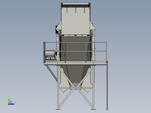 Vibrating Screen 1200X4000X3振动筛系统左视缩略图
