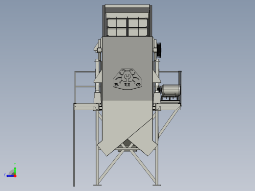 Vibrating Screen 1200X4000X3振动筛系统右视缩略图