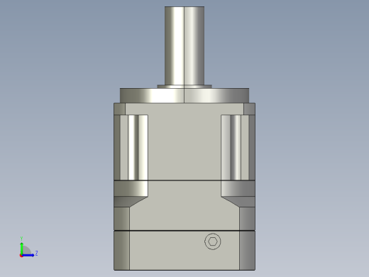斜齿PGH142-L1 24-110-145-M8 LR70.5.STEP左视缩略图