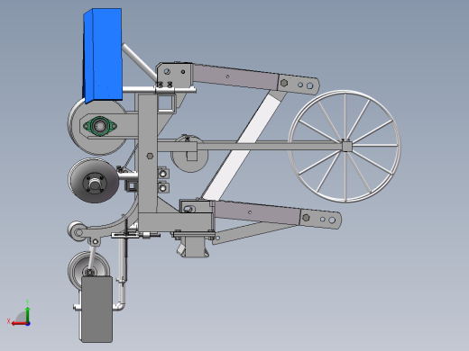 覆膜机模型后视缩略图