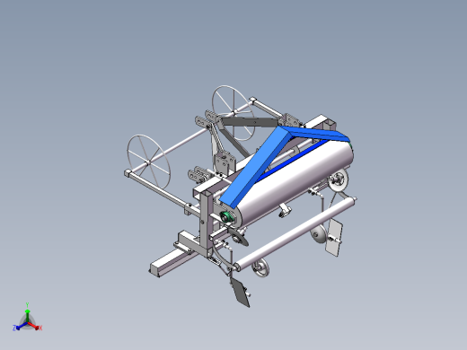 覆膜机模型正等轴测缩略图